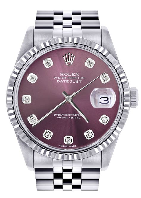 rolex purple dial